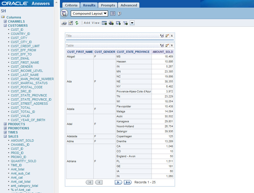 OBIEEbyExample How to Filter data in OBIEE 10g