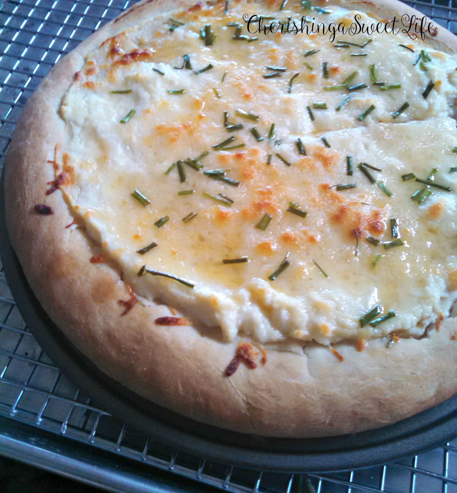 Cherishing A Sweet Life Pizza Bianco via Infuse by Eric Prum and Josh