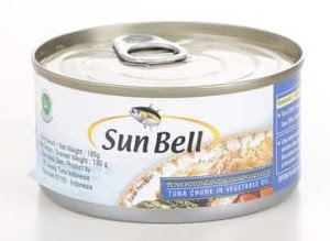 SUNBEL CHUNKS IN VEGETABLE OIL Kemasan 185gr SUNBEL CHUNKS IN VEGETABLE OIL Kemasan 185gr