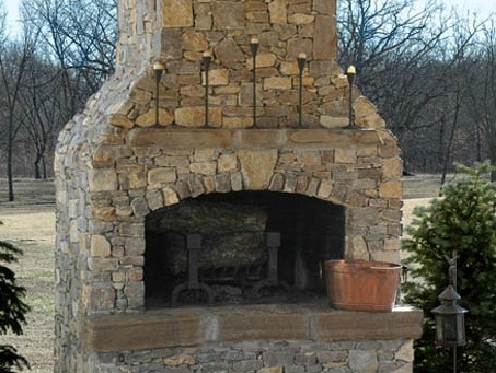 Outdoor Fireplace Kits For The Diyer, Diy Patio Fireplace Kits