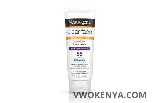 Kem chống nắng Neutrogena Clear Face Break-Out Free Lotion SPF 55