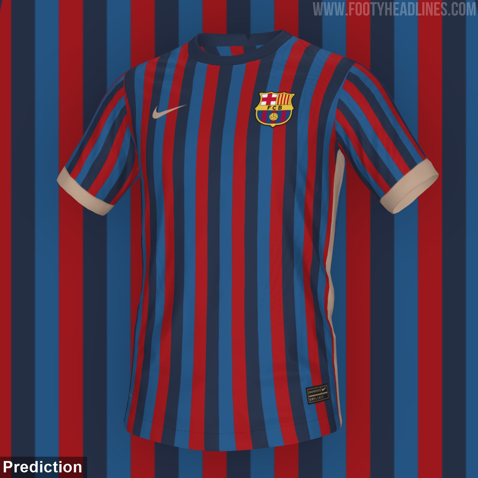 Exclusive FC Barcelona 2223 Home Kit Design Leaked Footy Headlines