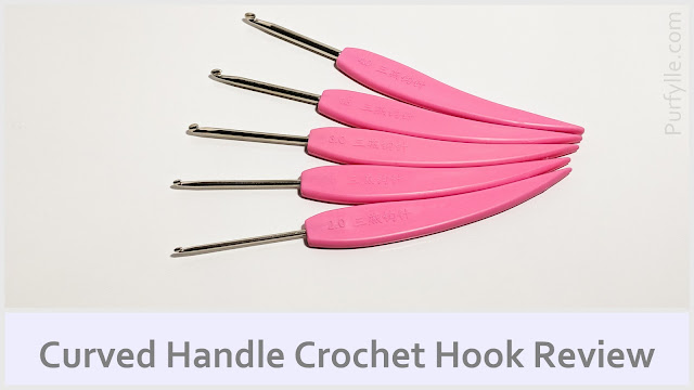 Curved Handle Crochet Hooks 