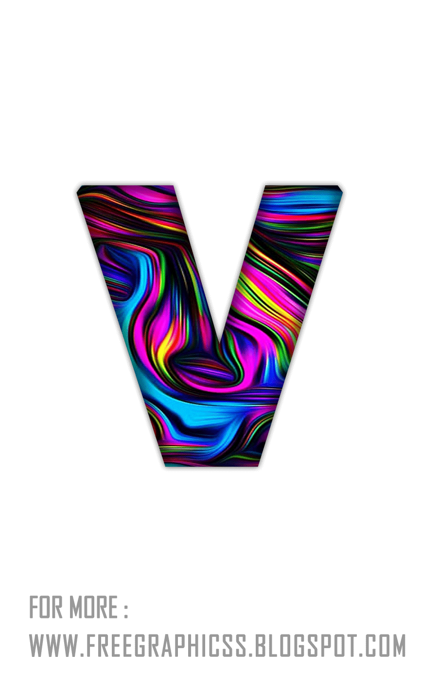 Free Alphabets graphic design, Free download