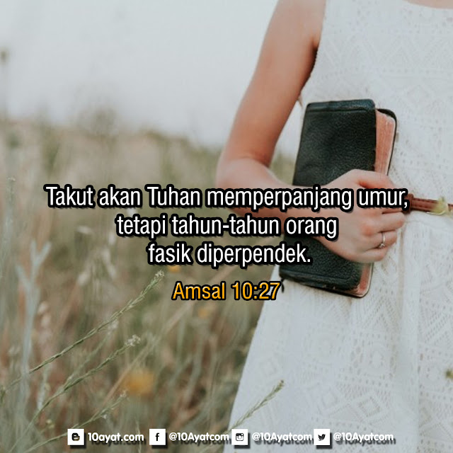 Amsal 10 27