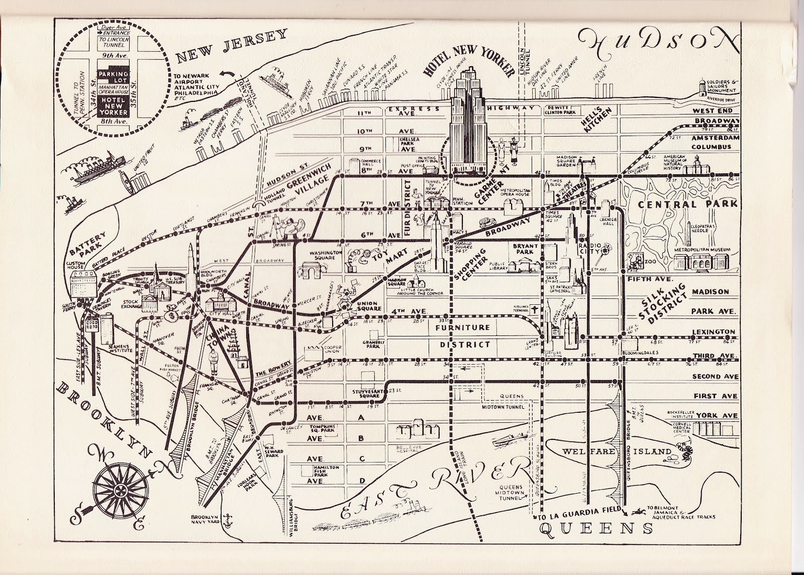 New York History Geschichte The secret tunnel between NYH and Penn