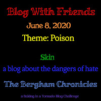 Blog With Friends, a multi-blogger project based post incorporating a theme, Name Your Poison | Skin by Jules of The Bergham Chronicles | Featured on www.BakingInATornado.com Blog With Friends, a multi-blogger project based post incorporating a theme, Name Your Poison | Skin by Jules of The Bergham Chronicles | Featured on www.BakingInATornado.com