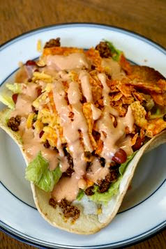 Savory Sweet and Satisfying: Taco Salad with Taco Shell