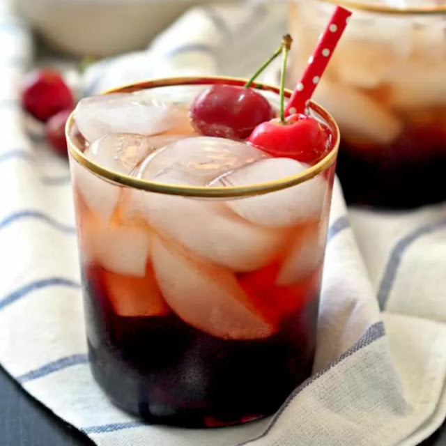 Adult Dark Cherry Cream Soda Adult Dark Cherry Cream Soda