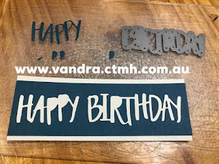 #CTMHVandra, #ctmhstitchedtogether, Birthday, cardmaking, pop-up, fancy card, stitched thin cuts, thin cuts, stamping, 3D, computer, laptop, desk, bunting, dots, color dare, Colour Dare Challenge, 