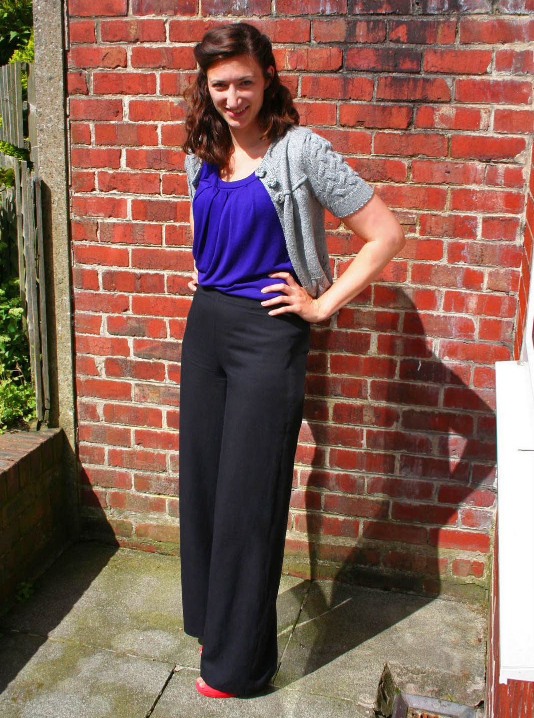 The Butterfly Balcony - Simplicity 3688 1940's Trousers