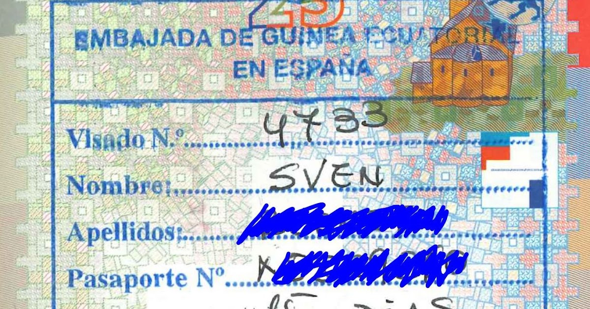 How to get the Visa for Equatorial Guinea? Sven's Travel Venues