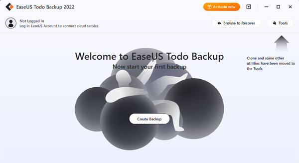 EaseUS Todo Backup 2022 Full Main Windows