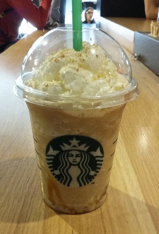 Foodie Eats REVIEW Starbucks Banana Caramel S'mores Frappuccino