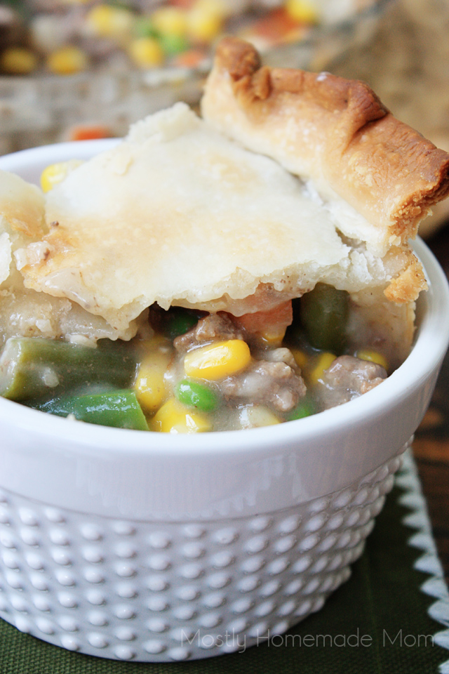 Shortcut Beef Pot Pie Mostly Homemade Mom