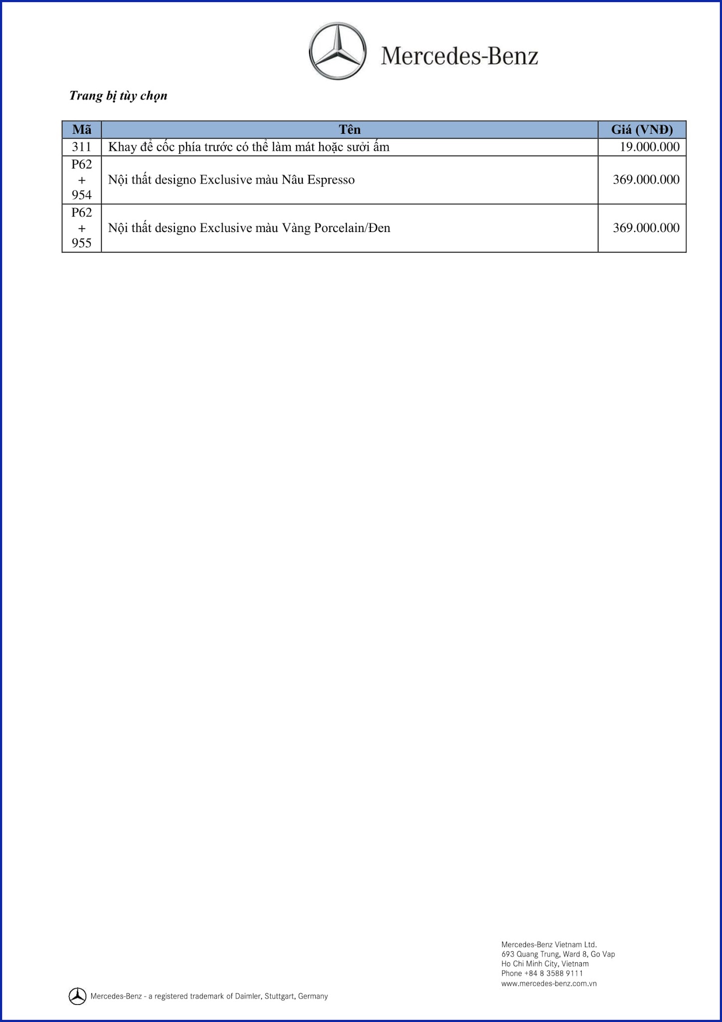 Bảng thông số kỹ thuật Mercedes GLS 500 4MATIC 2018 tại Mercedes Trường Chinh