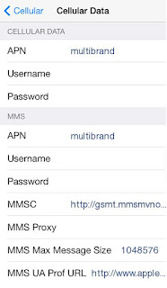 GoSmart Mobile Internet APN Settings for iPhone GoSmart Mobile Internet APN Settings for iPhone