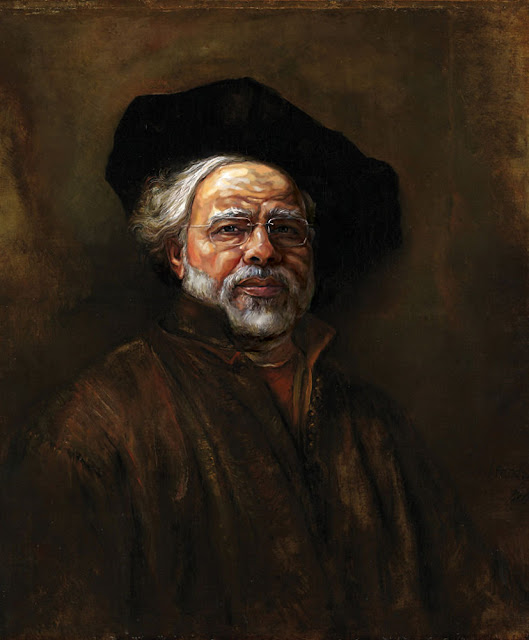 Narendra Modi by Rembrandt