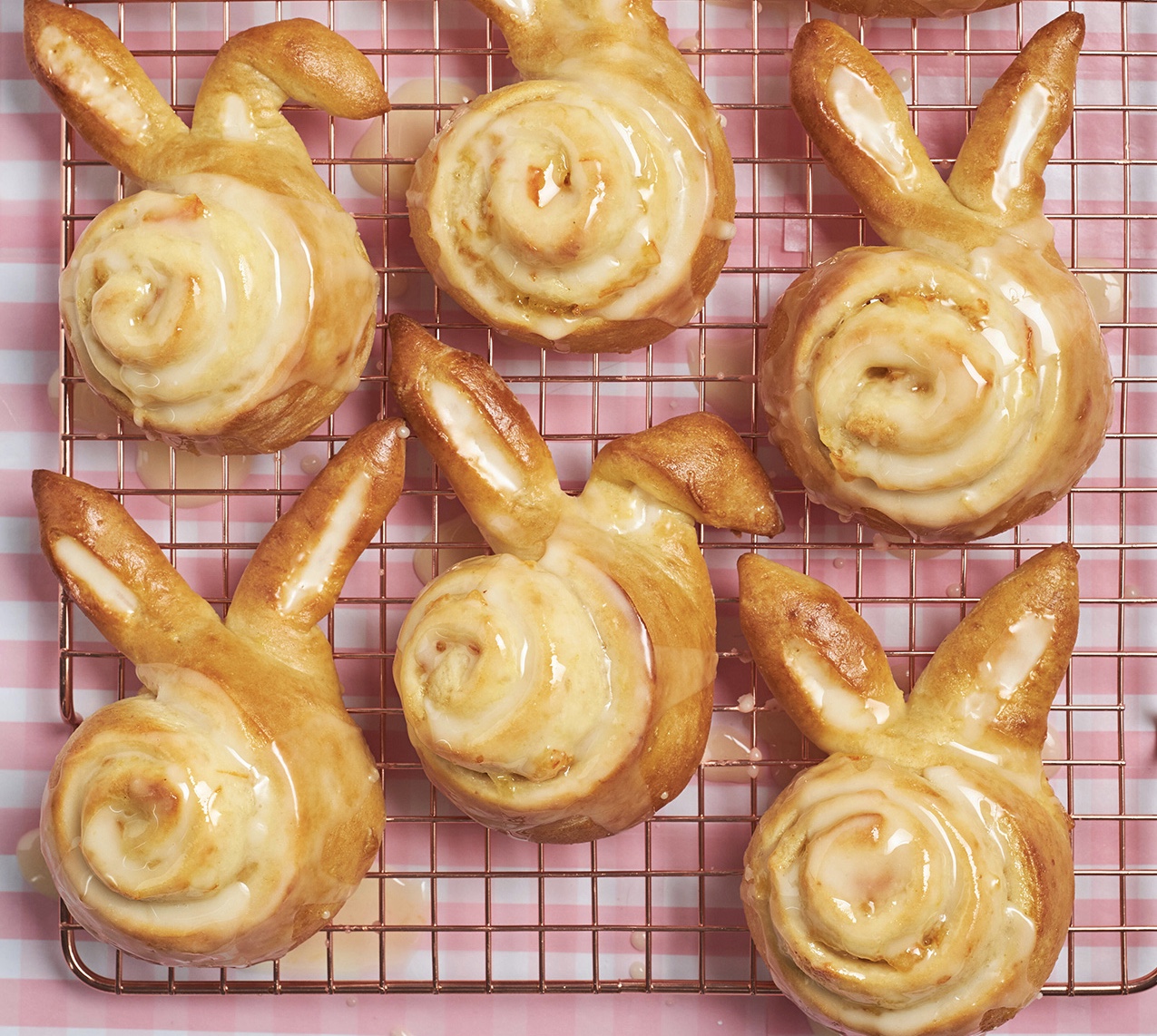 Cooking with Barry & Meta Easter Bunny Orange Creamsicle Rolls