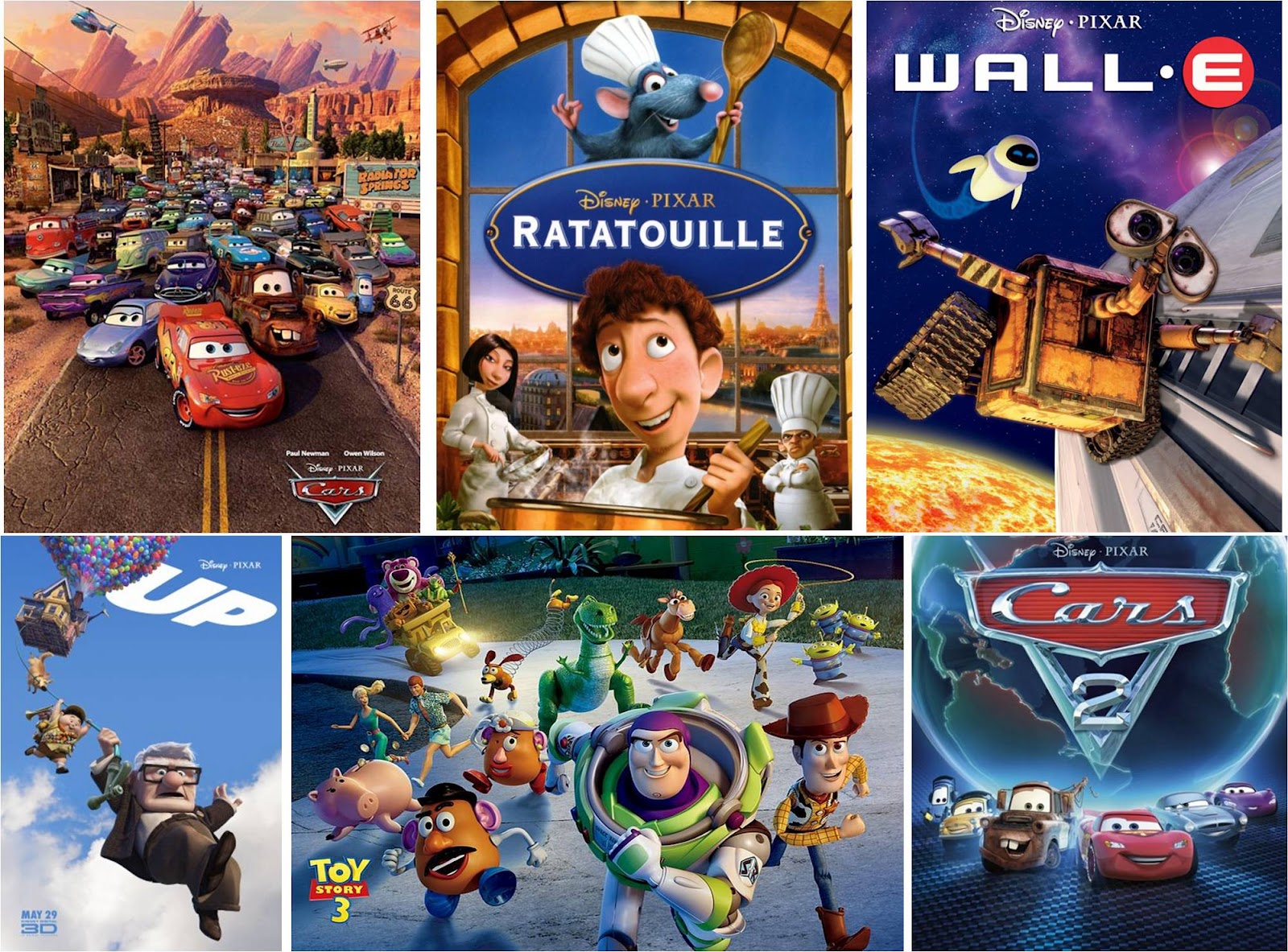 List Of Disney Pixar Movies