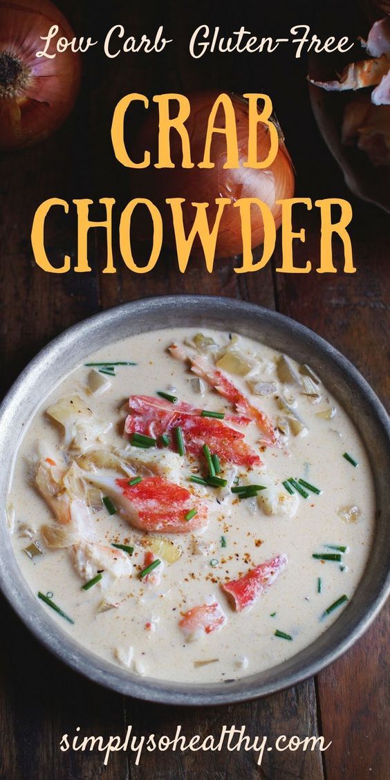 LOWCARB CRAB CHOWDER
