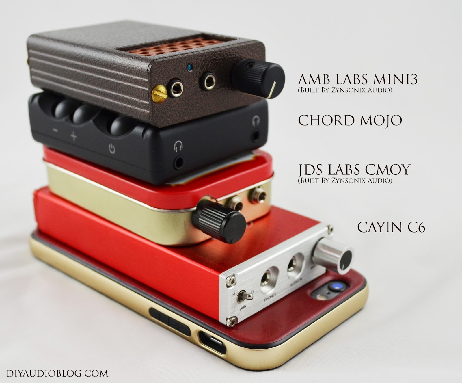 DIY Audio Electronics from Chord Mojo Headphone Amp and