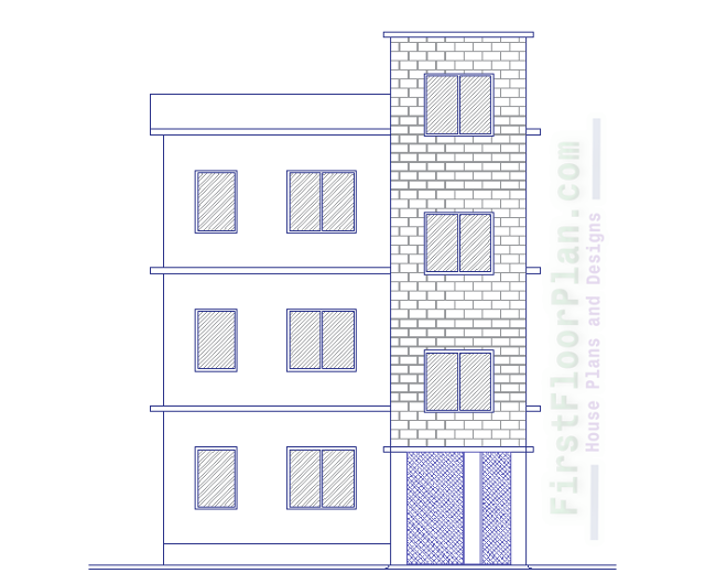 Building Front Elevation Building Front Elevation