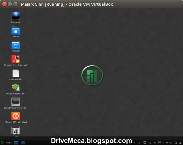 DriveMeca instalando Linux Manjaro Cinnamon paso a paso