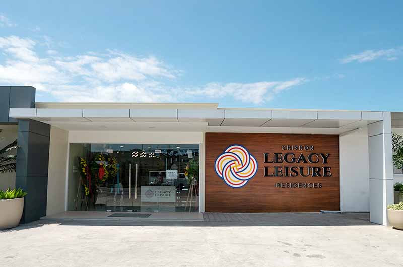 Legacy Leisure Residences showroom showcasing "Everyday Staycation