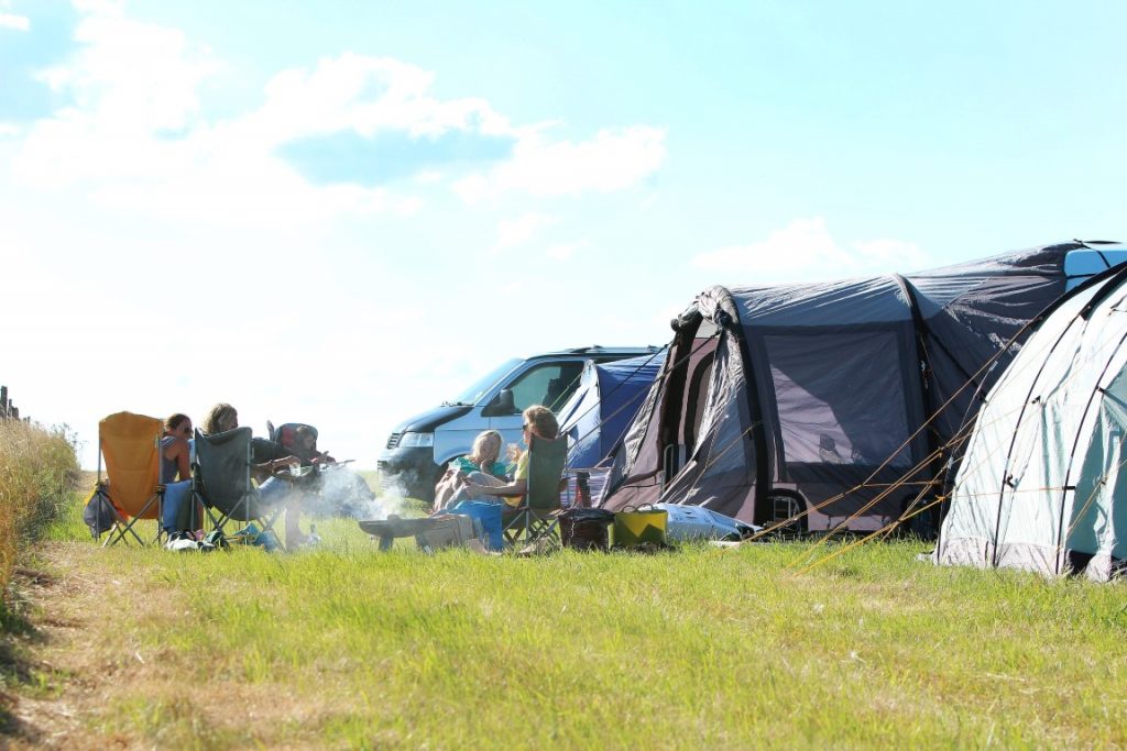 The Camping Directory Bumps Campsite, Weymouth, Dorset