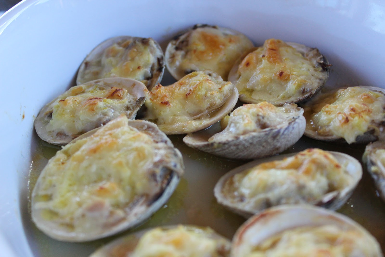 Recetas por puntos RECETAS POR PUNTOS DE ALMEJAS A LA PARMESANA