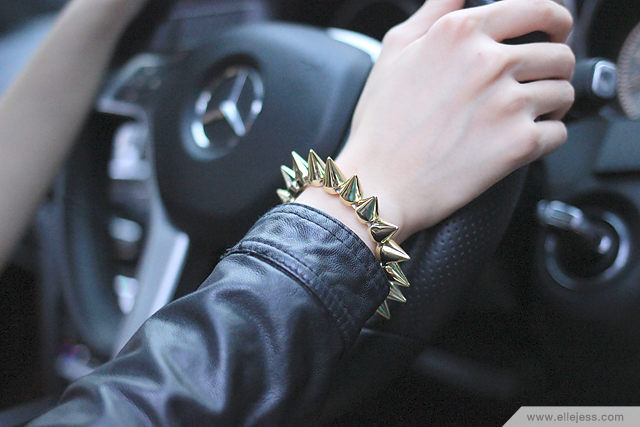 Girl driving mercedes #3