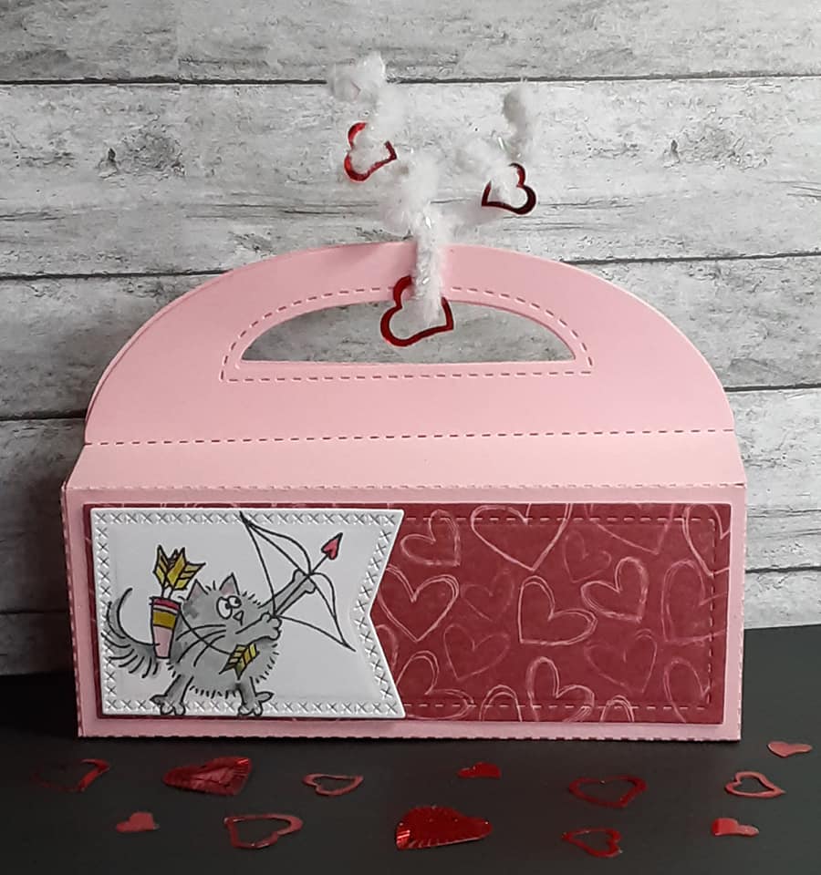 Unique gifts valentine pillow boxes set of 3 pillow boxes cindys-greencricut.blogspot.com: Valentine Treat Boxes