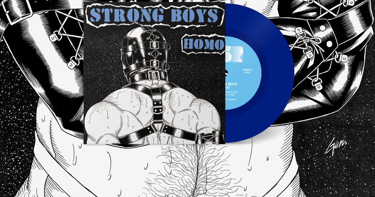 T U F F Puppy Comics Porn - Dublin Queercore Greats STRONG BOYS Return with First Release In Six Years  Homo EP (Static Shock Records)