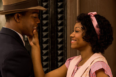 Stephan James and Shanice Banton star in the Jesse Owens biopic Race (2016)
