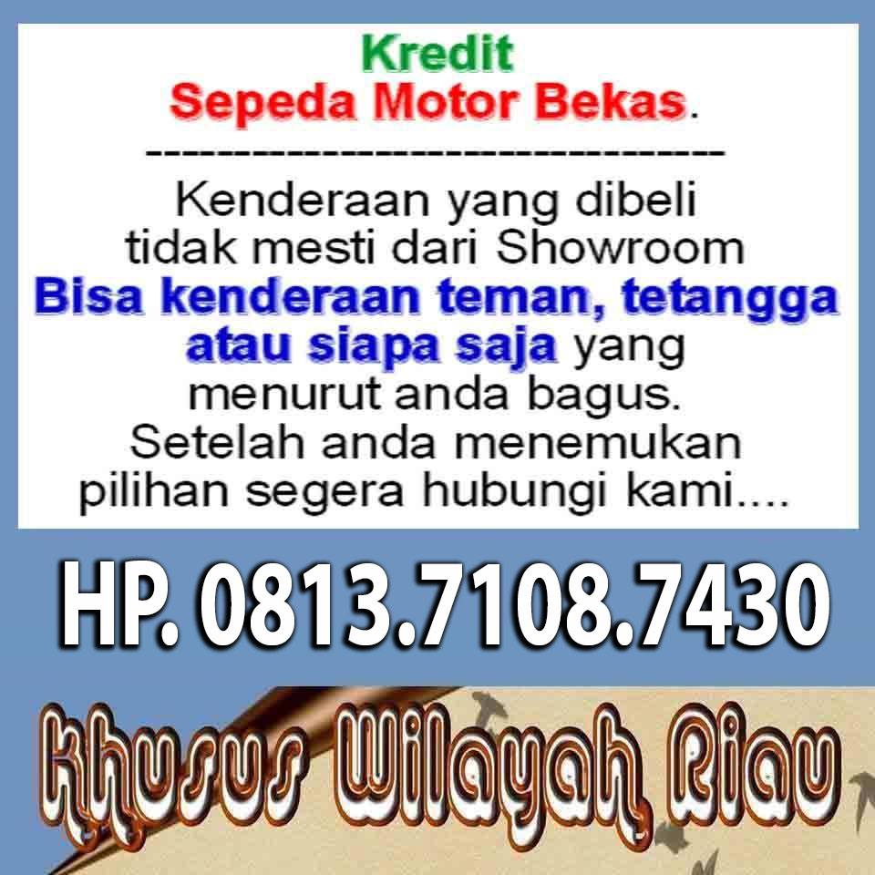 GADAI BPKB KENDARAAN MOTOR DI KAMPAR KANTOR GADAI BPKB