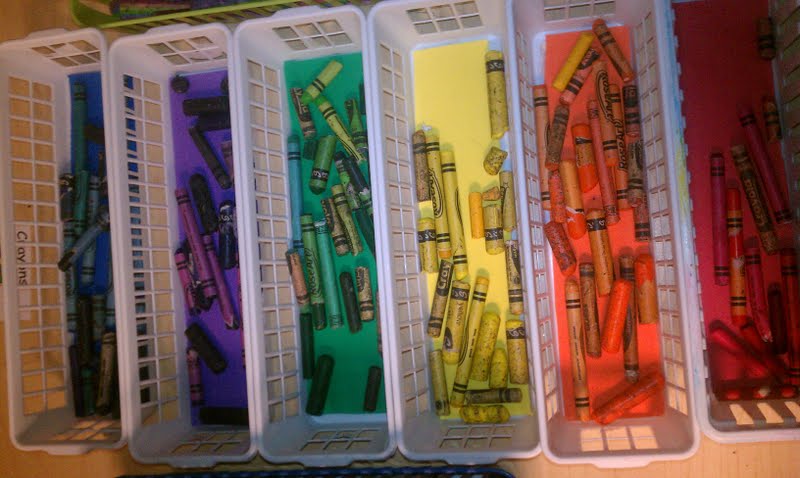 Organizing markers, crayons, and colored pencils. Nailed it. - Fitted to 4th