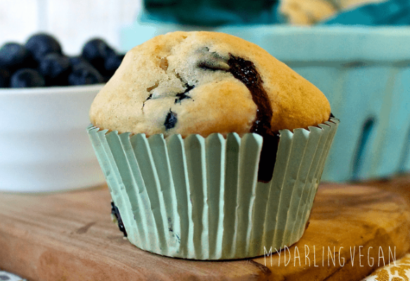 VEGAN BLUEBERRY MUFFINS #dessert #diet #healthyrecipes #muffins #vegan