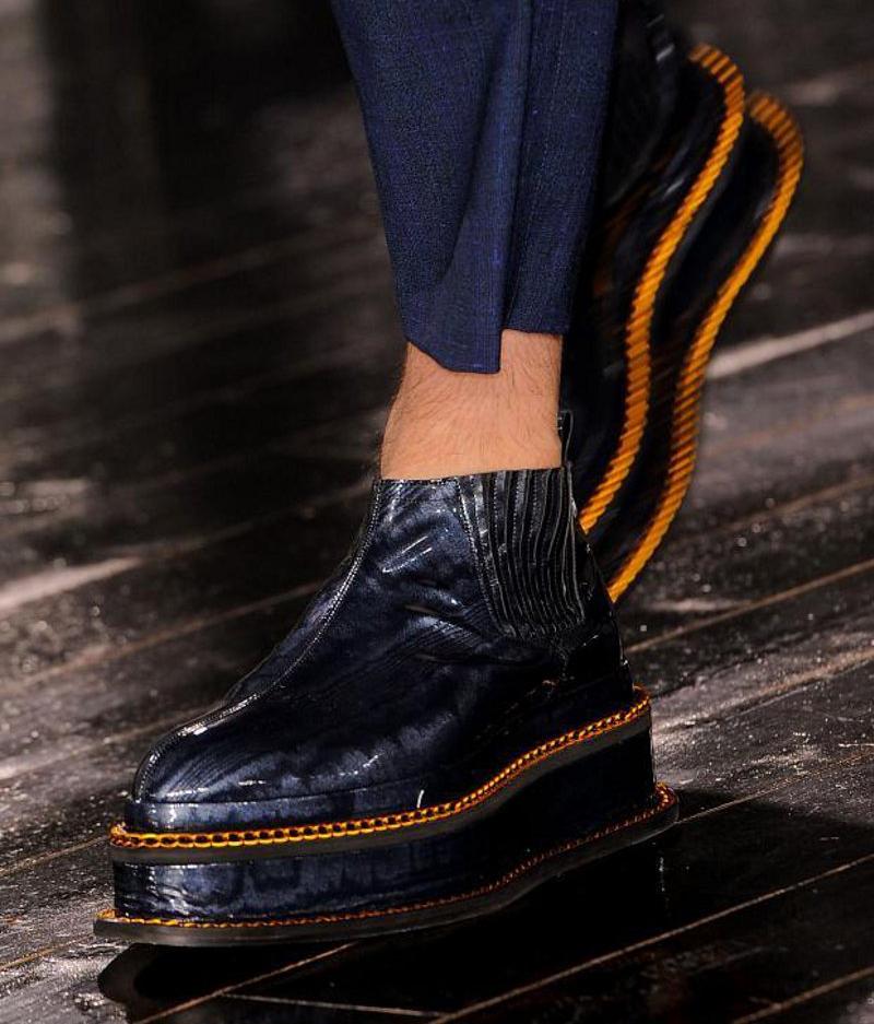 Fashion & Lifestyle: John Galliano Shoes... Spring 2014 Menswear