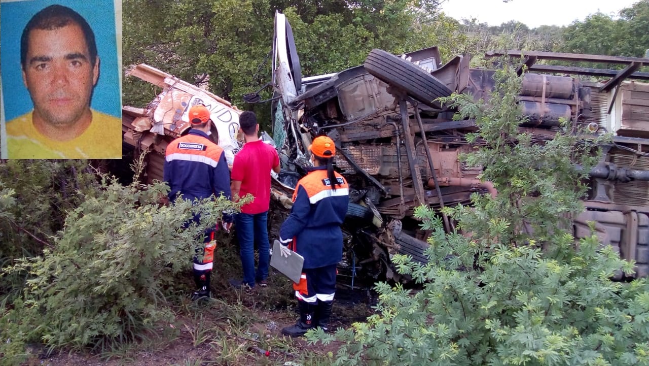 BAHIA ACONTECE !: Motorista de funerária morre em acidente na BR-324 em