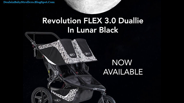 LUNAR BLACK BOB REVOLUTION FLEX 3.0 JOGGING BABY STROLLER  MyStrollerShop
