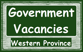 Government Vacancies - Western Province