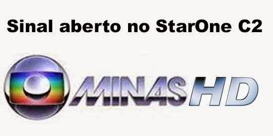 Globo Minas HD está com sinal aberto no C2 17-12-2014