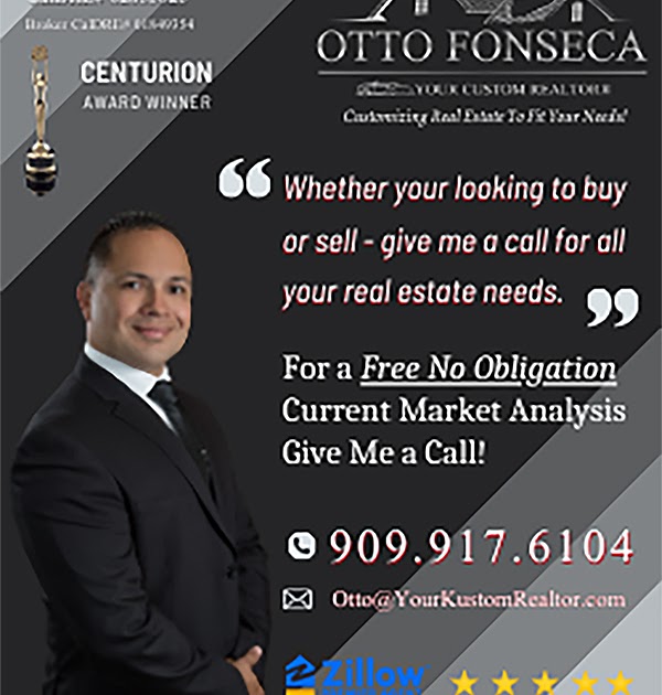 Realtor Otto Fonseca will help find your dream home Menifee 24/7