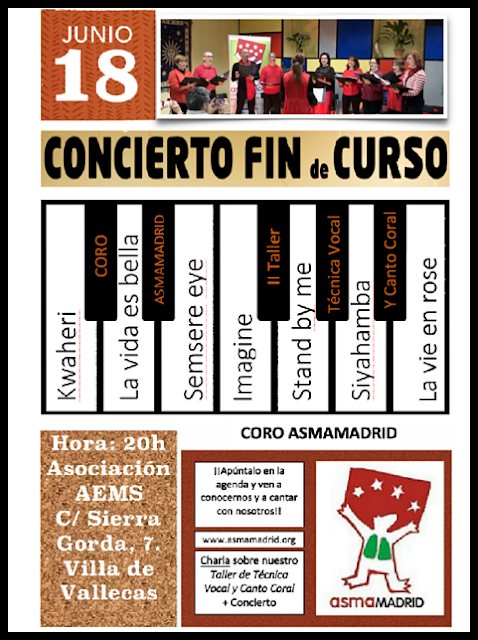 Concierto del Coro de Asmamadrid 