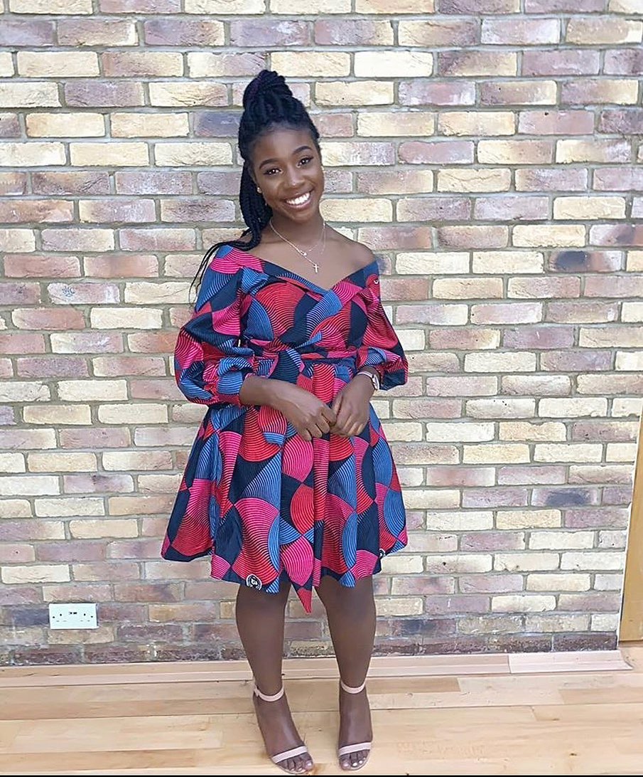 Latest Ankara Short Flay Gown Styles Best styles for ladies to trend