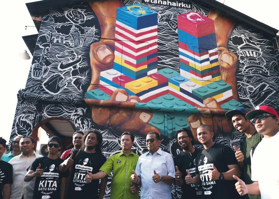 DTenggara STREET ART WARNAI JOHOR BAHARU