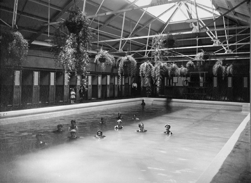 In the swim Auckland's salt water baths