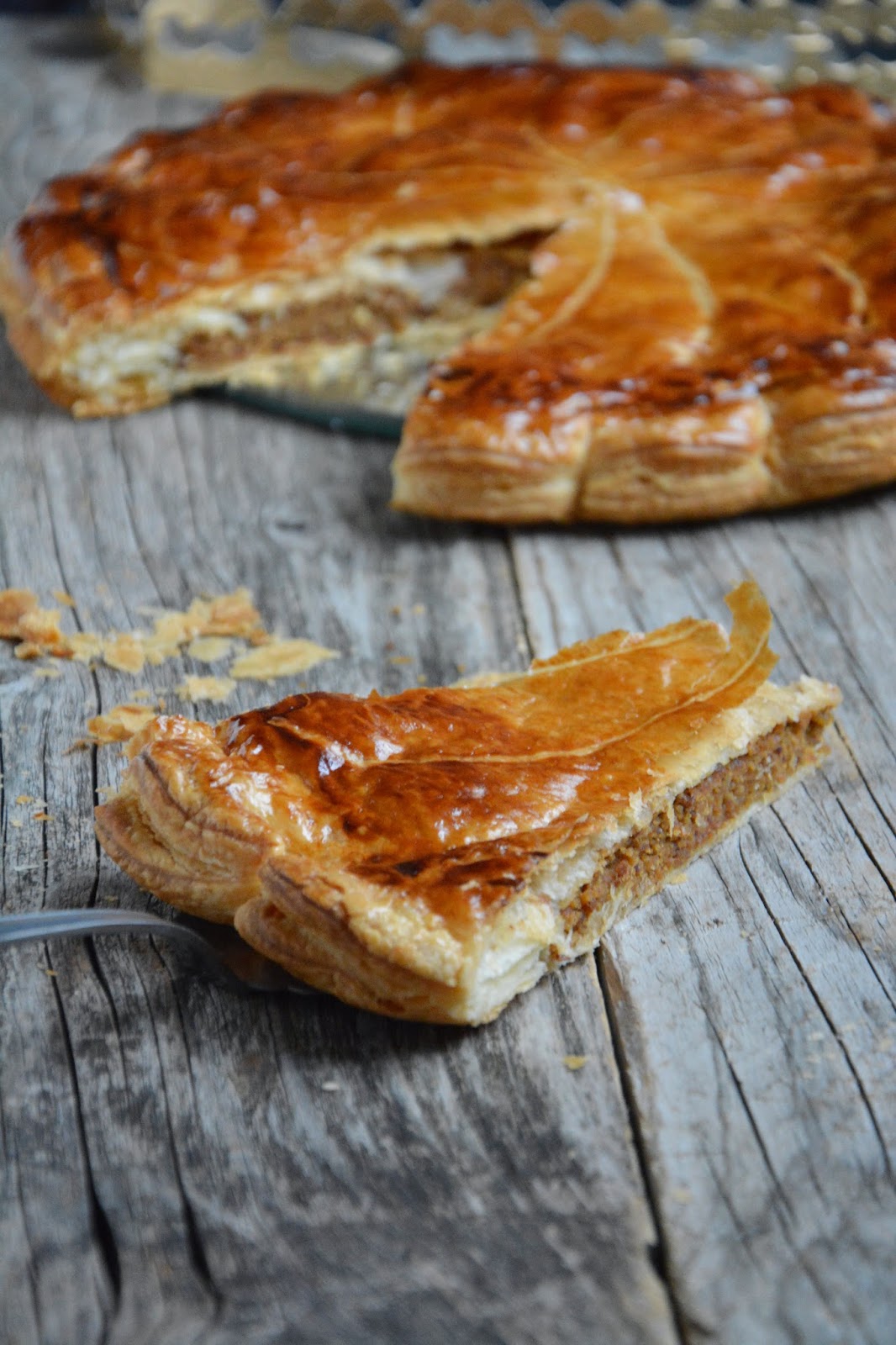 Chic, Chic, Chocolat... Galette frangipane pralinée et citron