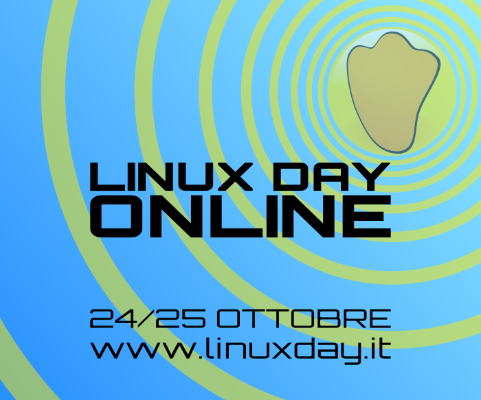 Linux Day 2020: Sabato 24 e domenica 25 ottobre l’evento online
